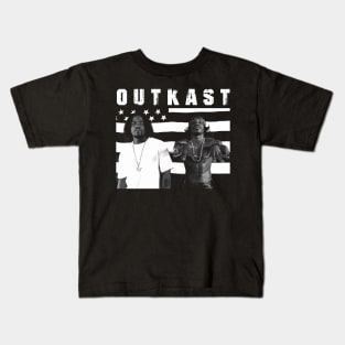 Outkast Icons Visual Chronicles of a Legendary Band Kids T-Shirt